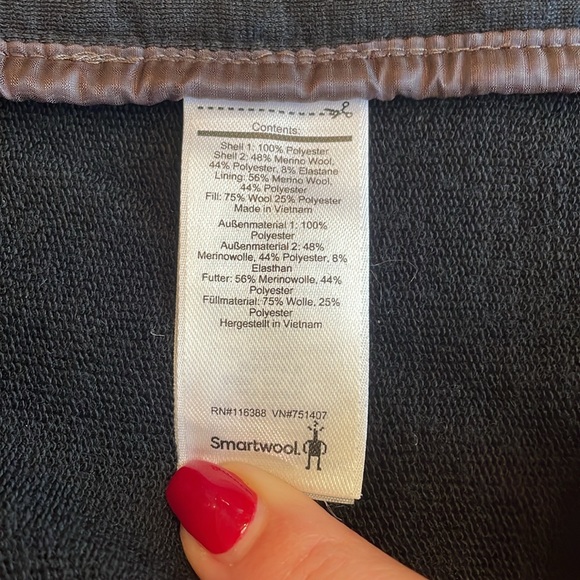 Smartwool Smartloft Jacket Men's  XL Graphite-Black and brown - Picture 4 of 5